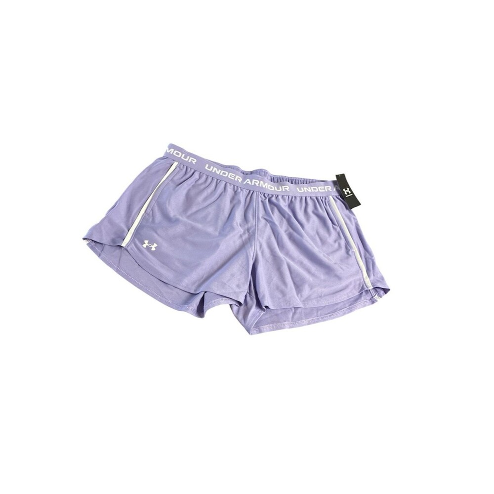 Under Armour Women's Tech Play Up Short, 3" Inseam with Pockets, Running, Large